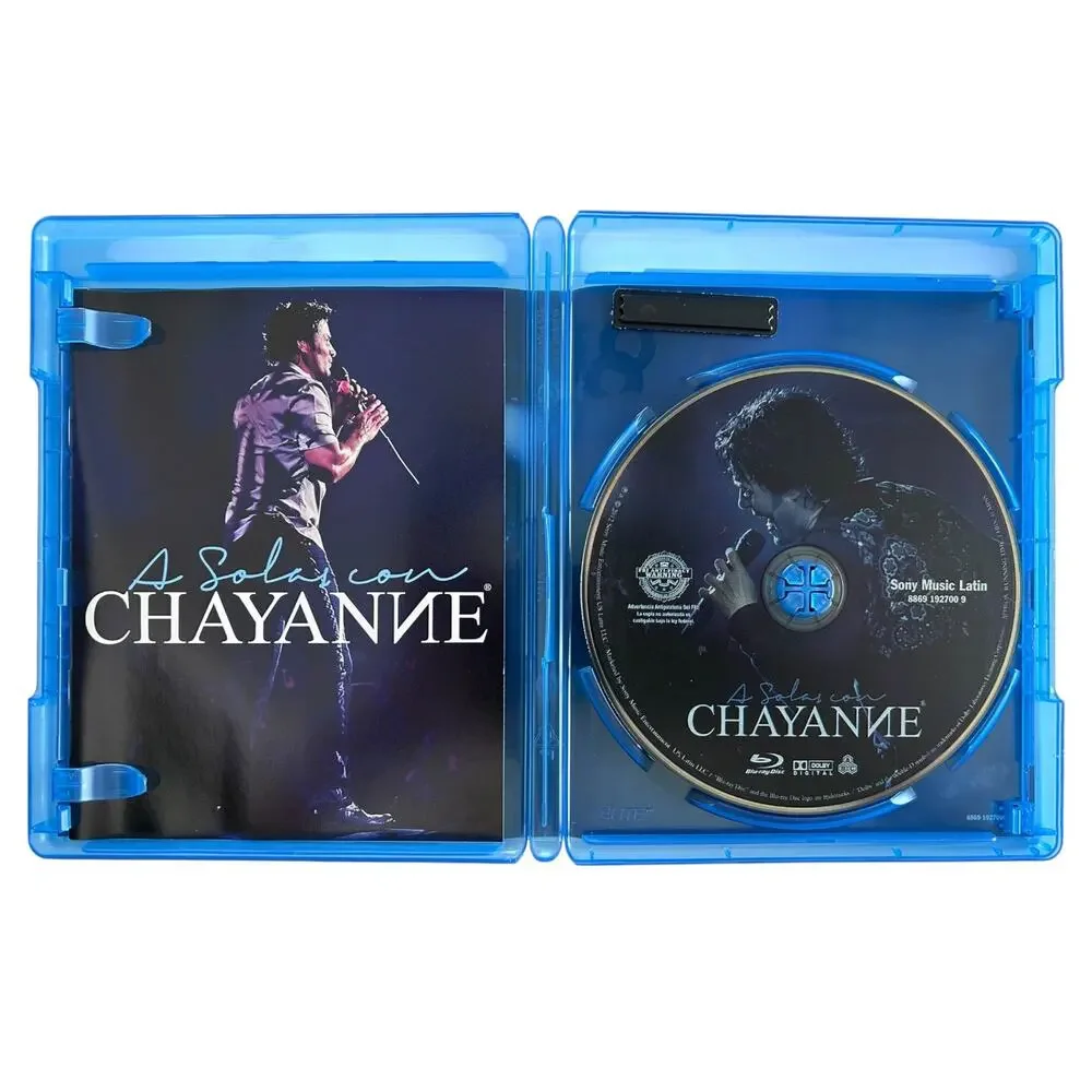 Chayanne A Solas Con Blu-ray 2012 Sony Music Latin Concert Live Tested OOP
